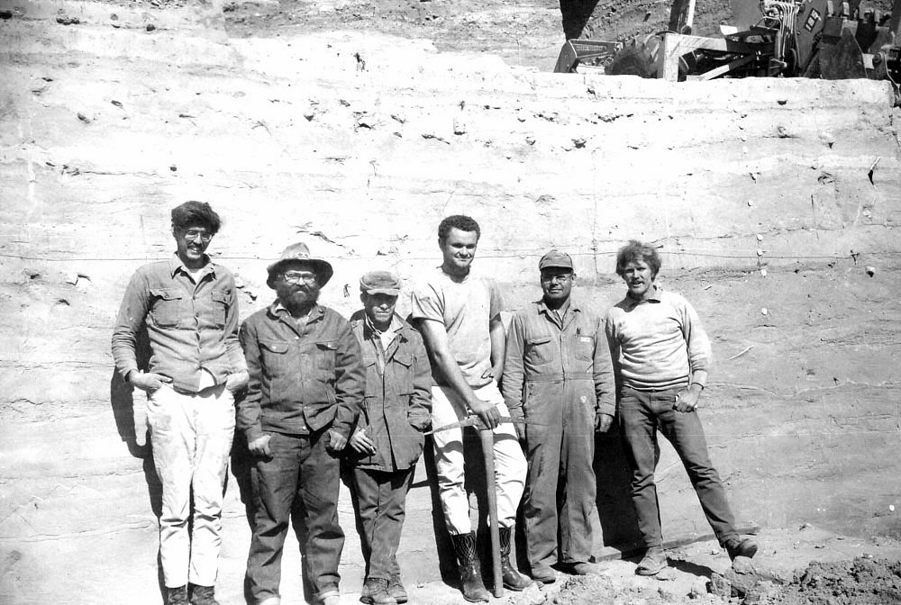 Crew from the latter part of the first field season at Arenosa