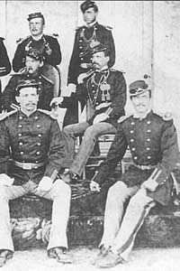 Second lieutenants at Fort Clark