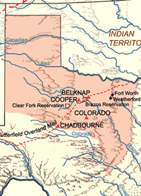 Prairie-plains frontier after 1855.