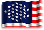 1845 U.S. flag