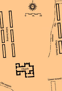 plan of Mission San Bernardo