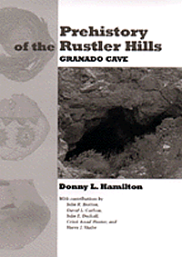 Cover of report Prehistory of the Rustler Hills