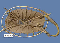 photo of reconstructed basket