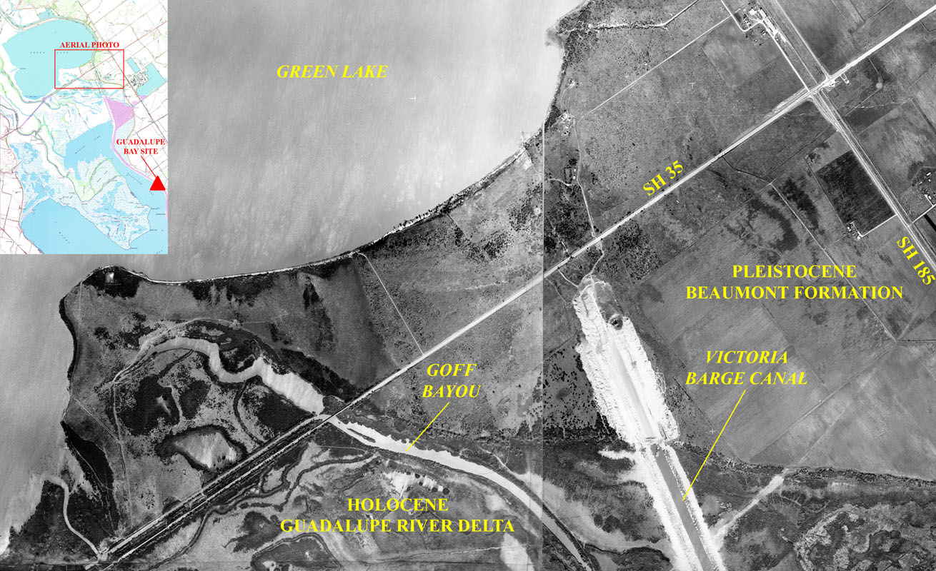 Image of 1989 map of site.