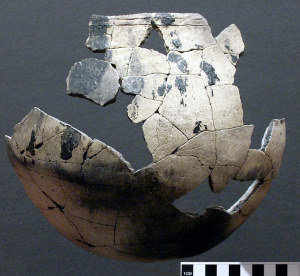 Image of partially recoconstructed deep bowl.
