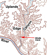 map of canyon