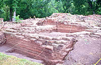 excavated west gallery