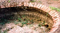 brick-lined cistern