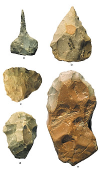 Photo of stone tools