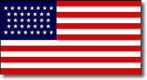 graphic of the US flag