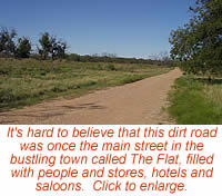photo of empty dirt road