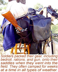 photo of soldier's gear