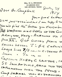 photo of letter