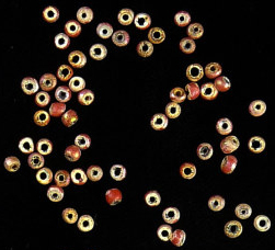 Image of Cornaline d�Aleppo� trade beads.