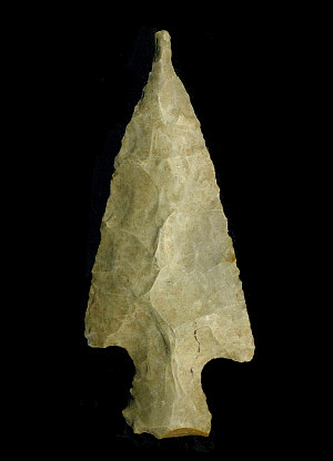 Image of dart point typical of the latter part of the Late Archaic period in southeast Texas and adjacent areas.