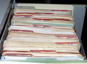 photo of WPA records