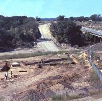 photo of excavations in progress