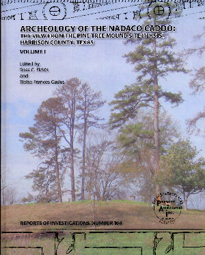 Cover of Volume 1 of the Pine Tree Mound report by Prewitt and Associates, Inc