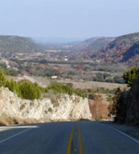 View from historic Bandera Pass