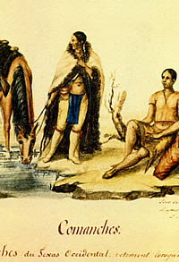 painting of Comanches