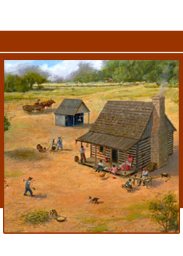 Link to the full painting of the farmstead by Frank Wier
