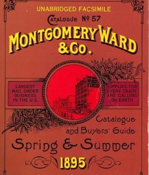 image of the Cover of the 1895 Montgomery Ward Catalog