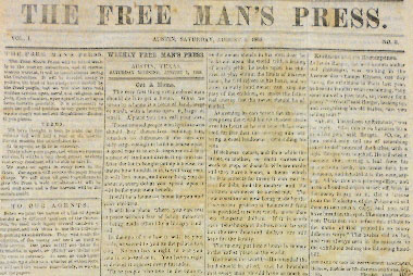 Link to an image of The Free Man's Press
