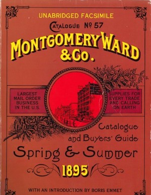 Image of the cover of a 1895 Montgomery Ward & Co. catalog 