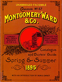 cover of the 1895 Montgomery Ward & Co. catelogue