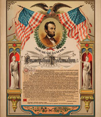 Image of the Emancipation Proclamation
