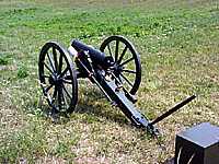A mountain howitzer.
