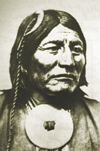 Comanche chief Mow-Way participated in several of the Red River battles.