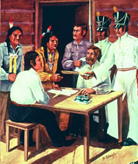 signing of the Treaty of Cessation
